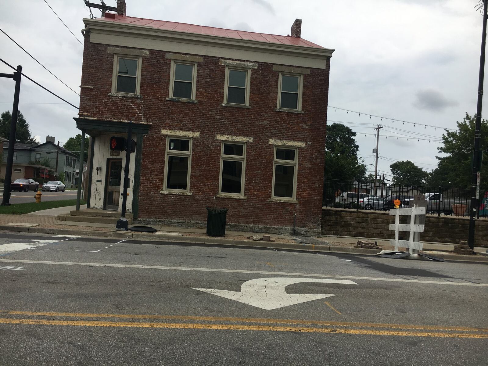 The building at 244 Main St., when its interior is ready for occupancy, with a new connection to an adjoining building, should be suitable for a small restaurant. 