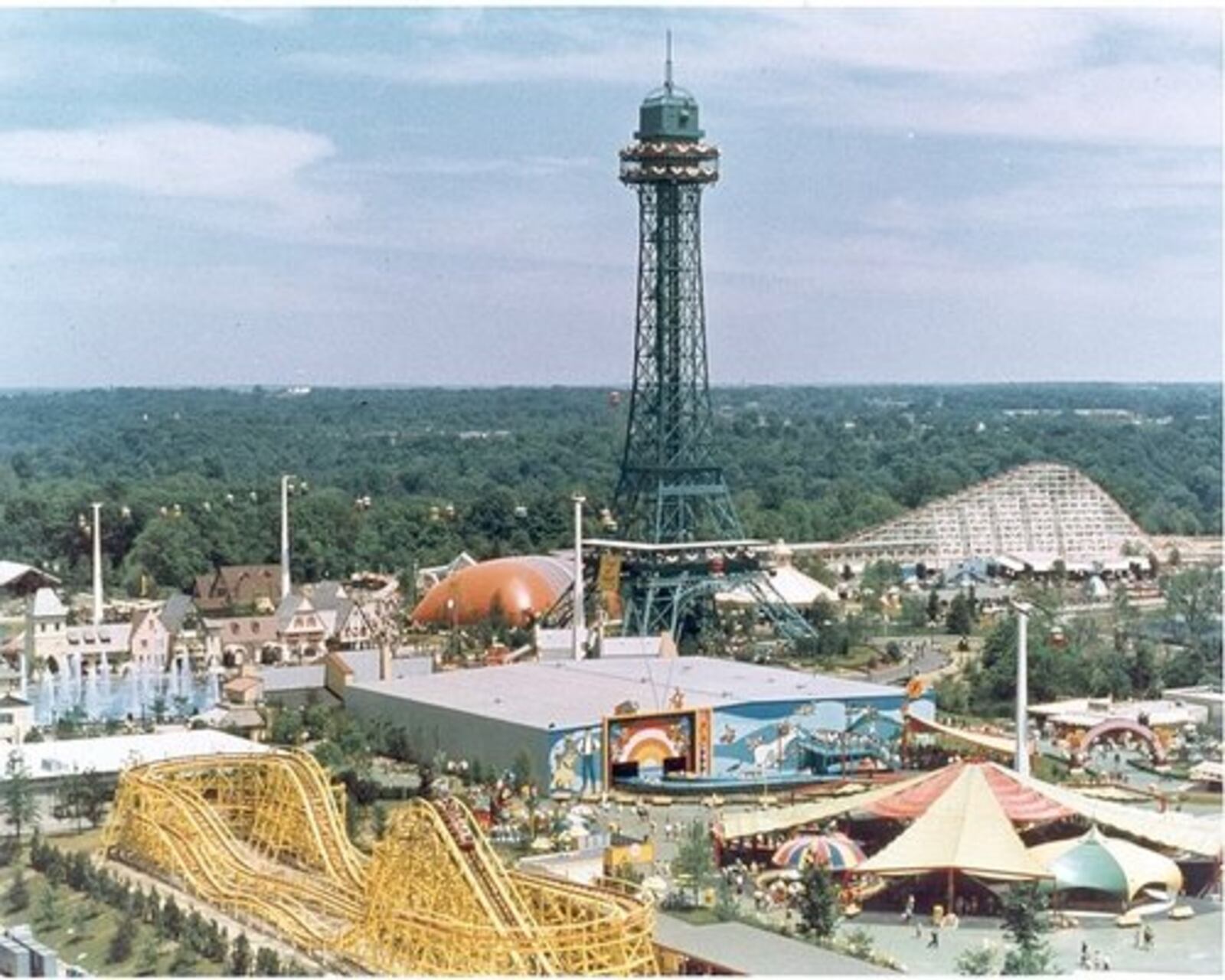 Kings Island when it opened in 1972.