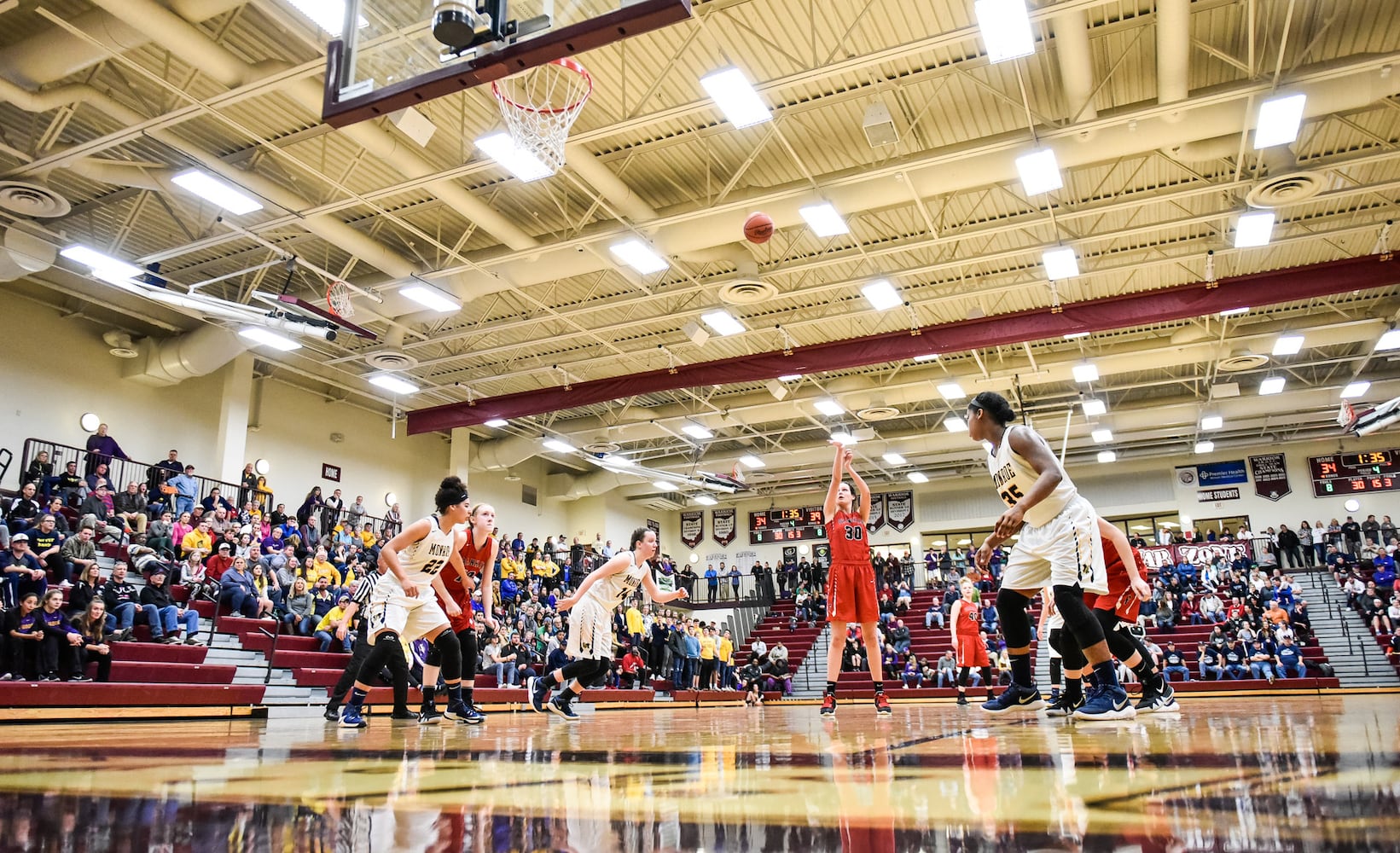 Franklin vs Monroe Girls Basketball