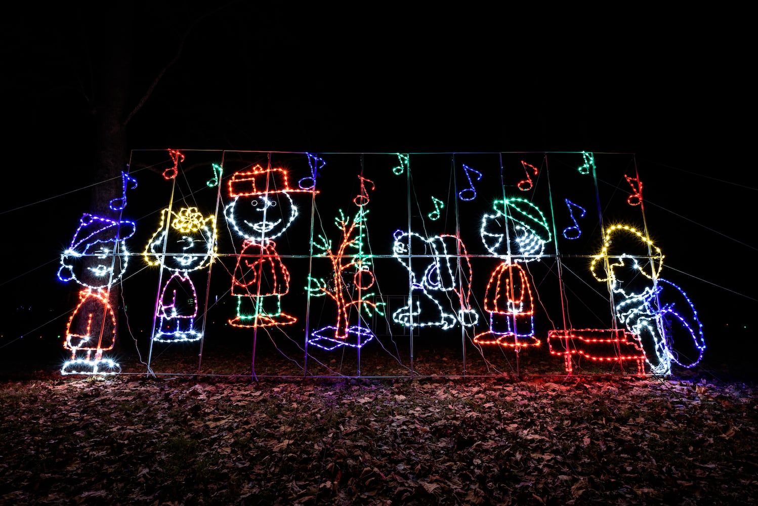 PHOTOS: Fort Saint Clair Whispering Christmas light display in Eaton