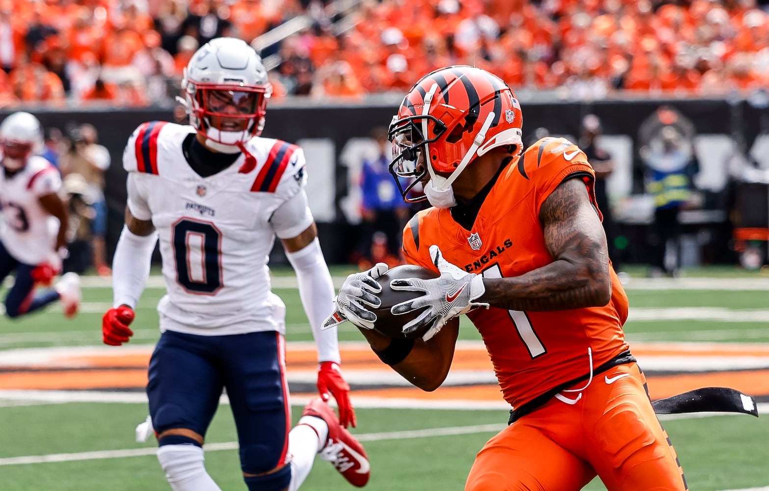 090824 Bengals vs Patriots football