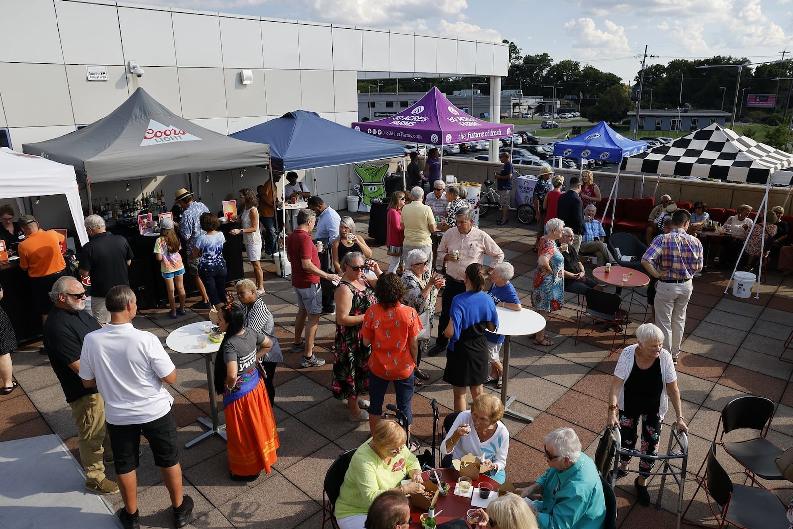 Fitton Center for Creative Arts hosted a launch event with live music, dance and art demonstrations, art exhibits and more to kick off their 2022-2023 season Friday, Aug. 19, 2022 in Hamilton. NICK GRAHAM/STAFF