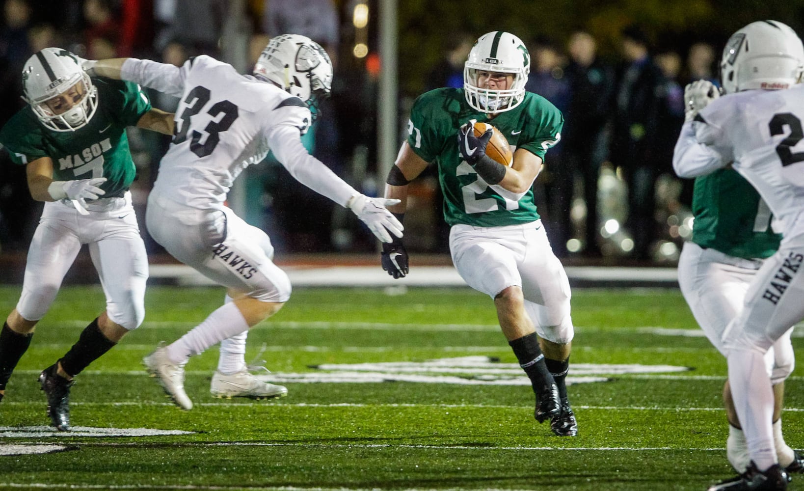 Lakota East vs Mason playoff football