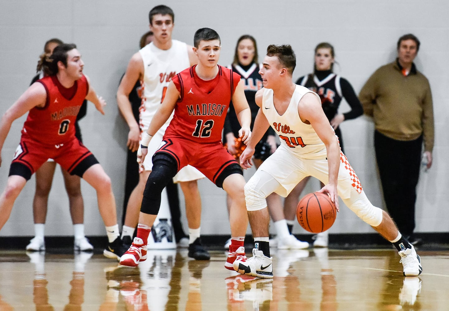 Waynesville vs Madison basketball