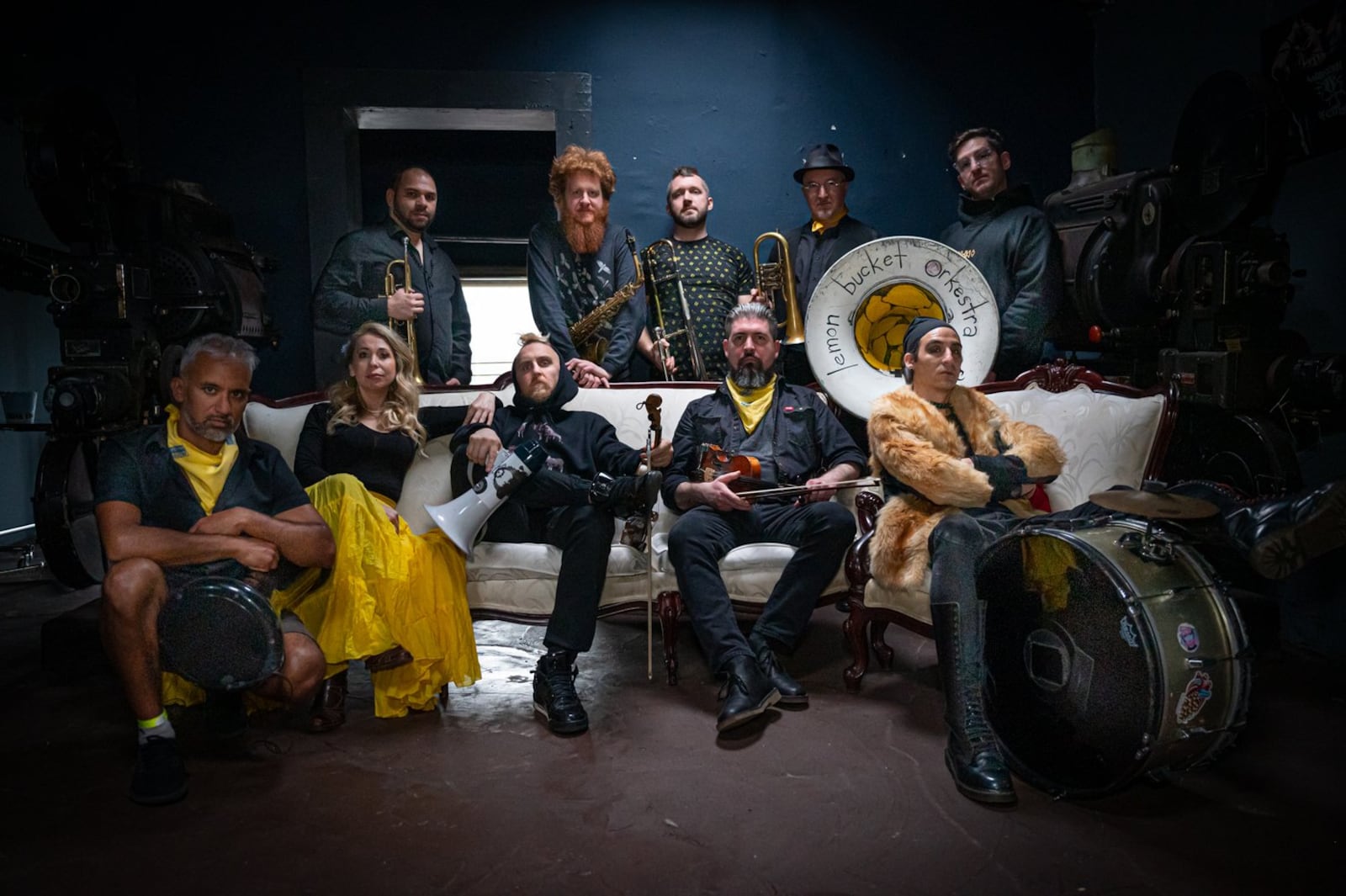 Lemon Bucket Orkestra, Toronto's original Slavic-Balkan-Klezmer-Party-Punks, captivate audiences worldwide with their groundbreaking fusion of genres. The group will perform June 1 at Levitt Pavilion Dayton. ARON HARRIS