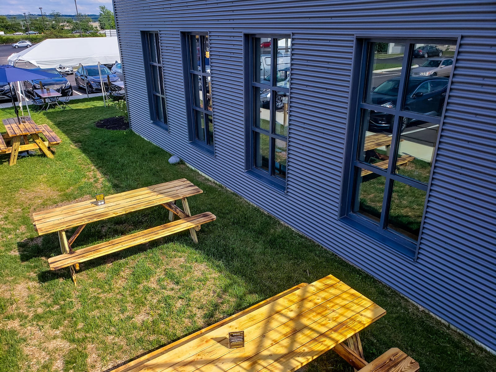 Third Eye Brewing Company opened in June 2020 on Chester Road in Sharonville. The new brewery offers a full service kitchen, indoor and outdoor seating with a second floor balcony and a wide variety of beer options. NICK GRAHAM / STAFF