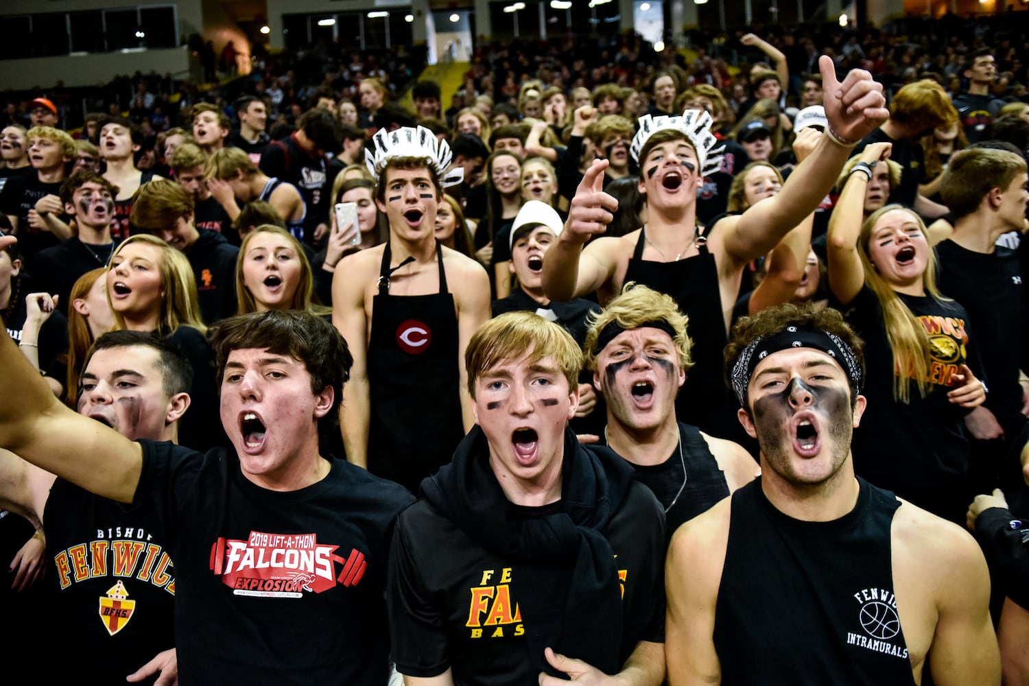 Fenwick wins Division II State volleyball championship against Highland