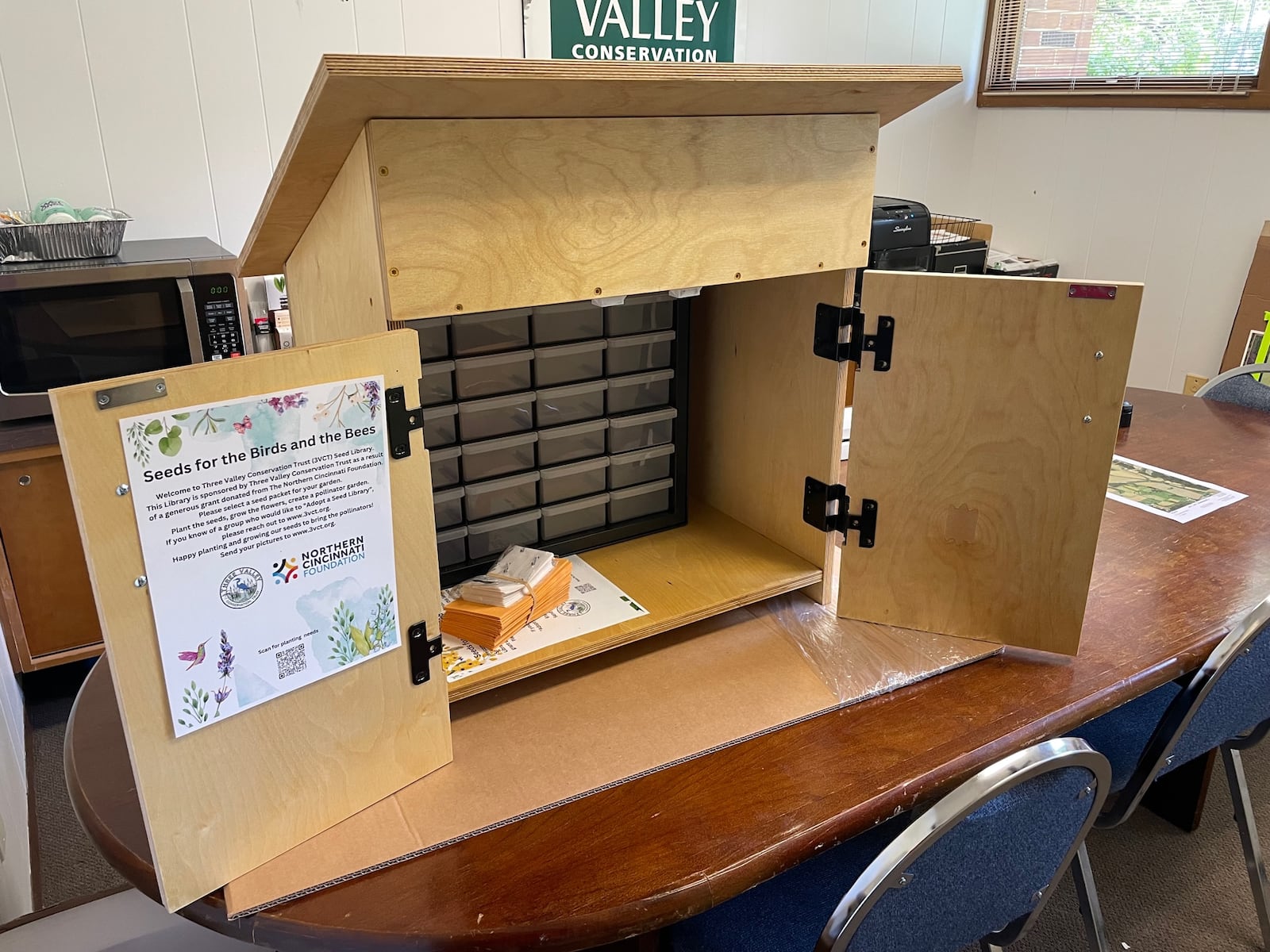 Three Valley Conservation Trust will be adding seed libraries to various Butler County parks for locals to use and trade seeds. CONTRIBUTED