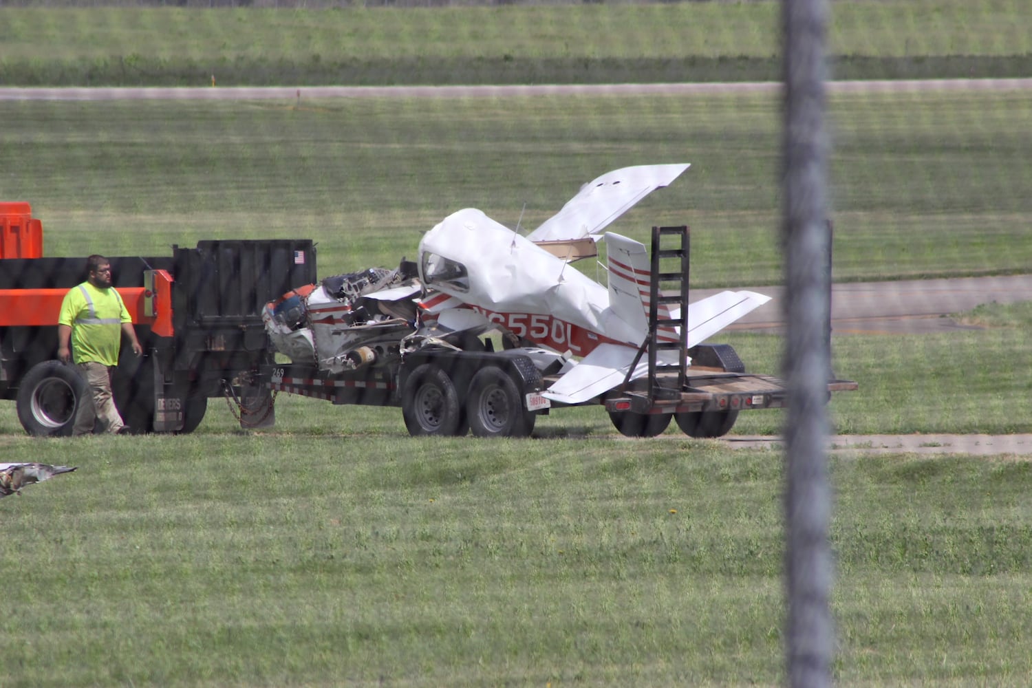 PHOTOS: Plane crashes at Butler County Regional Airport