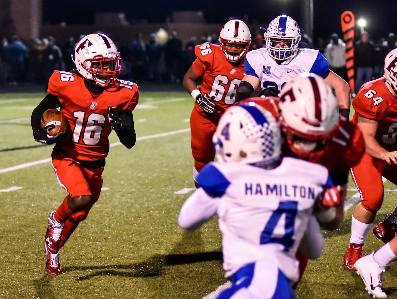 Fairfield beats Hamilton in first round of football playoffs