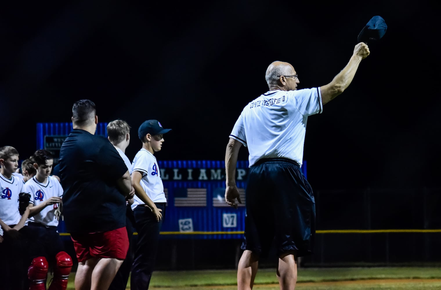 Youth baseball teams get back in action just after midnight