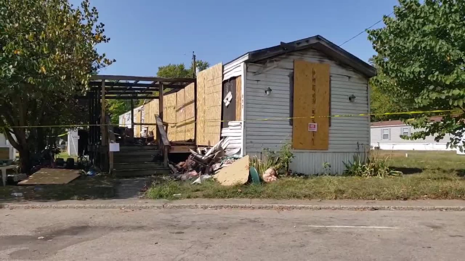 Fatal Fire at Catalina mobile home park in Madison Township