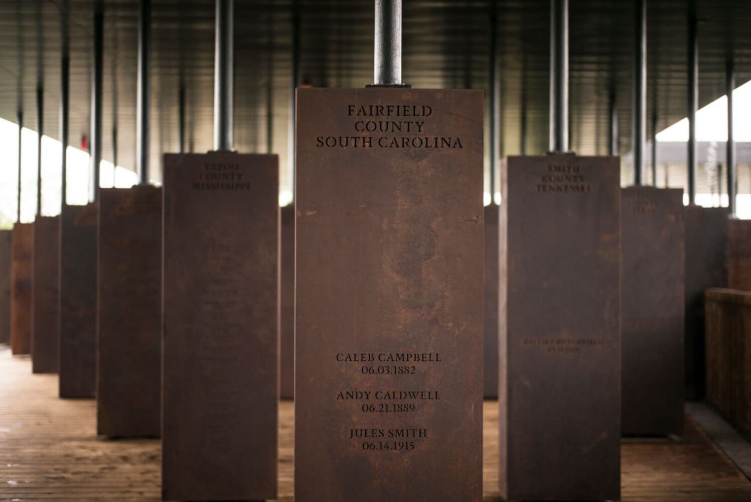 Photos: National Memorial for Peace and Justice for lynching victims opens in Alabama