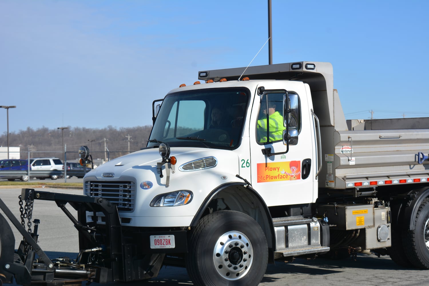 West Chester name that plow contest