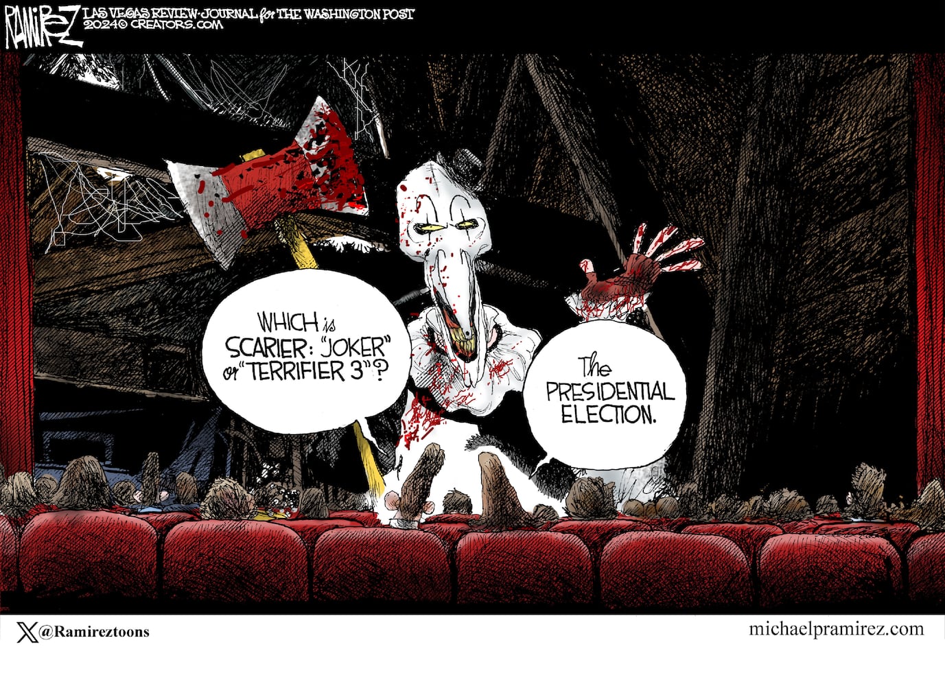 CARTOONS: Michael Ramirez, Oct. 24, 2024