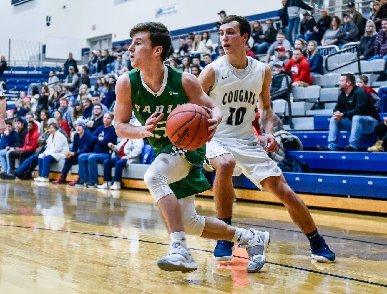 Edgewood vs Badin basketball