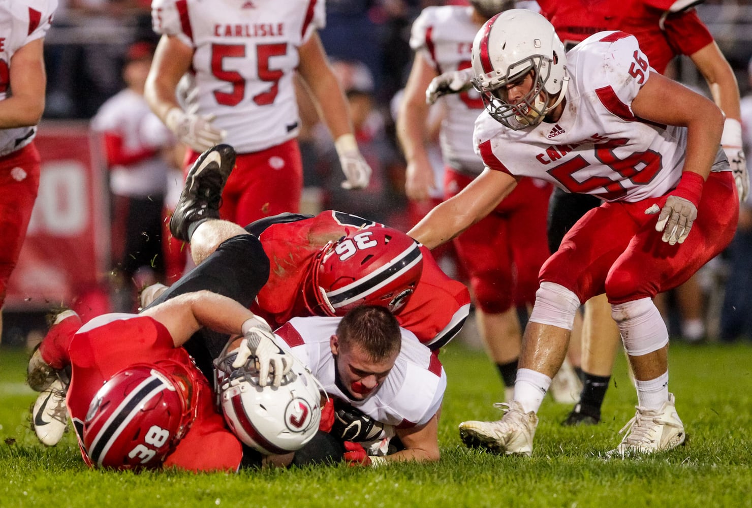 Madison vs Carlisle football