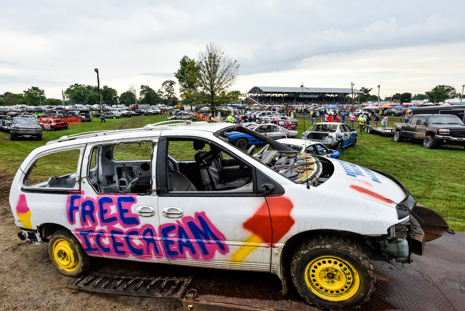 Butler County Fair continues with Demolition Derby