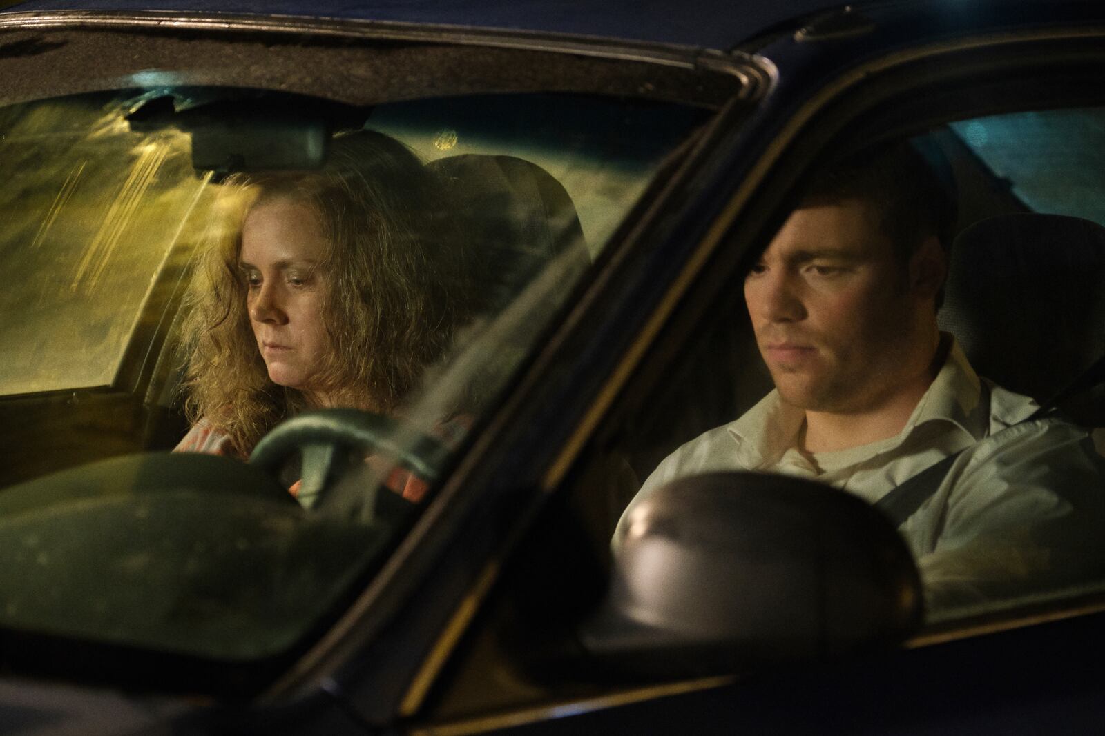 Amy Adams (left) and Gabriel Basso in a scene from "Hillbilly Elegy." LACEY TERRELL / NETFLIX