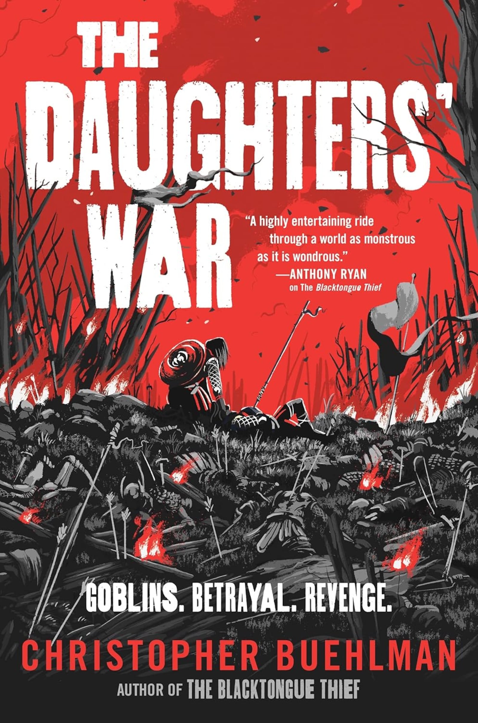 "The Daughters' War" by Christopher Buehlman (Tor, 400 pages, $28.99)