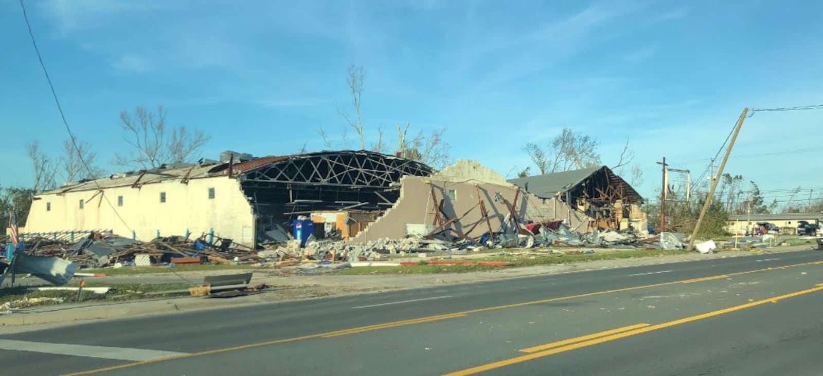 Some of the devastation Butler County first responders saw in the aftermath of Hurricane Michael in Florida.