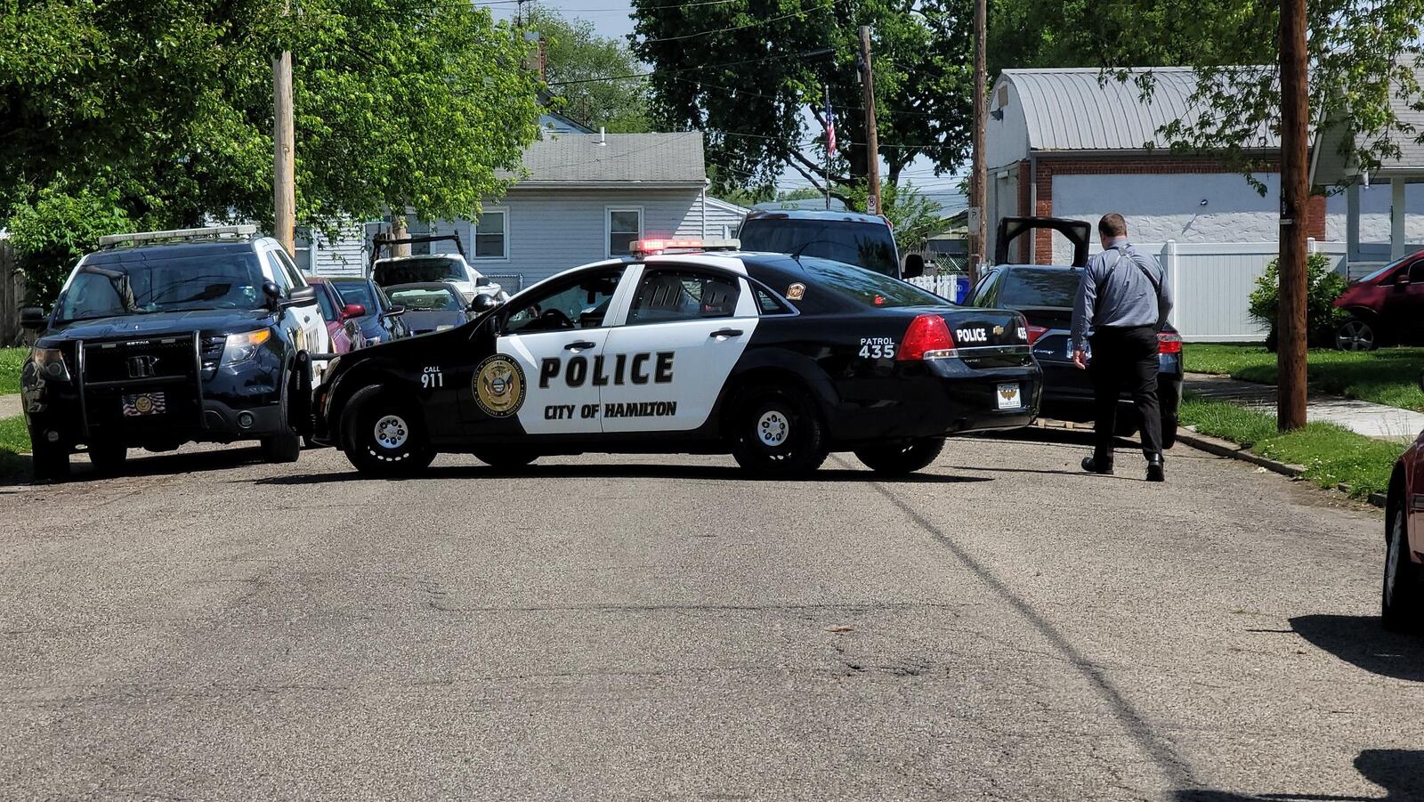 A shooting was reported at about 10:30 a.m. in the 2100 block of Madison Avenue in Hamilton on Thursday, May 20, 2021, according to emergency dispatchers. NICK GRAHAM / STAFF