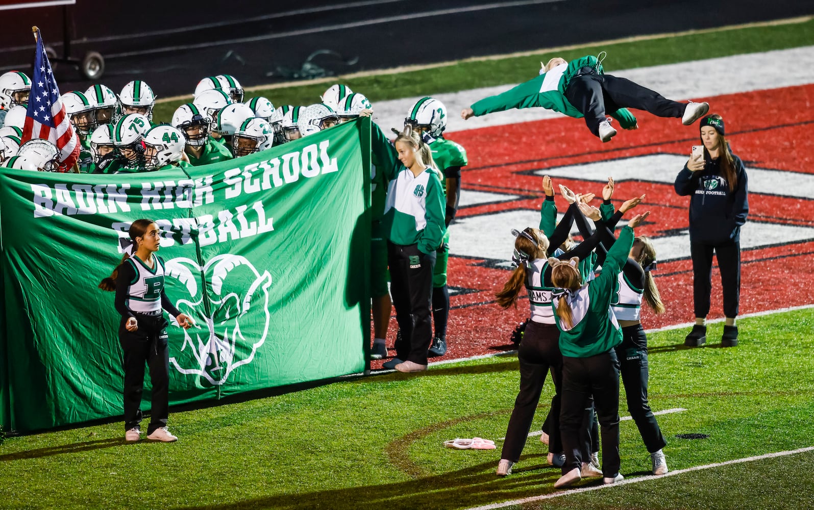 110124 Badin vs. Trotwood-Madison football