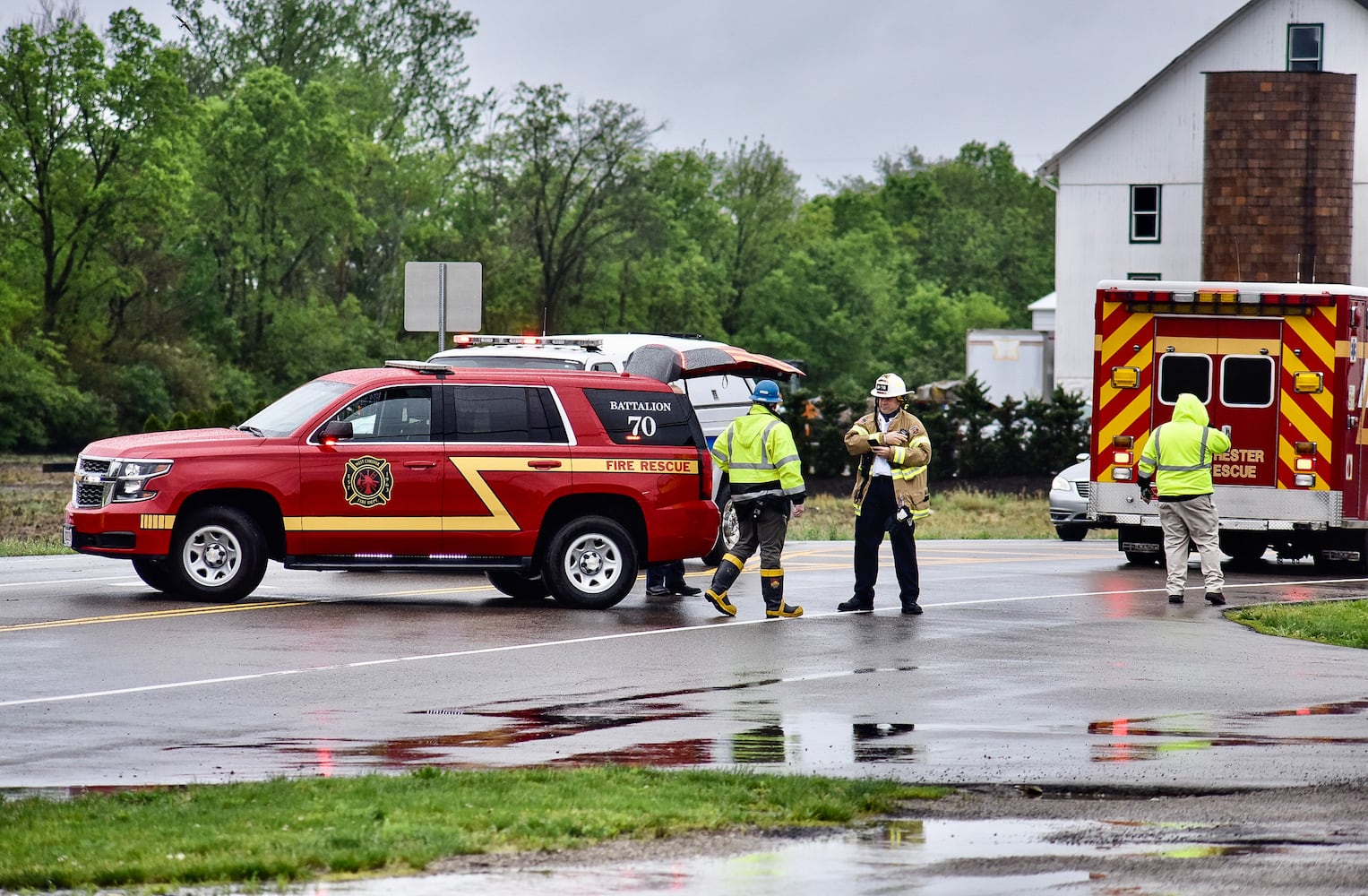 West Chester businesses evacuated due to high water