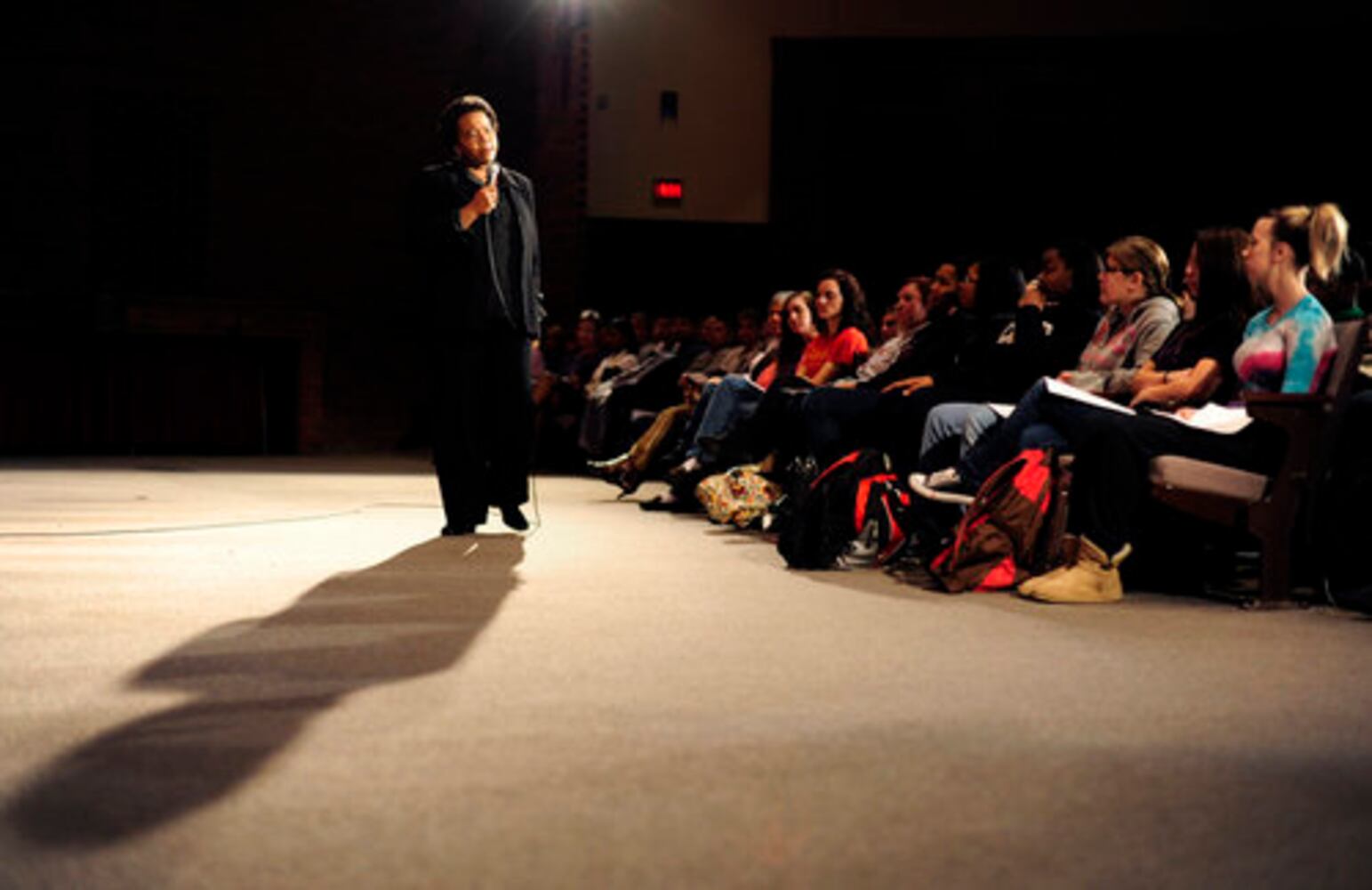 Anita Scott Jones speaks at Middletown H.S.