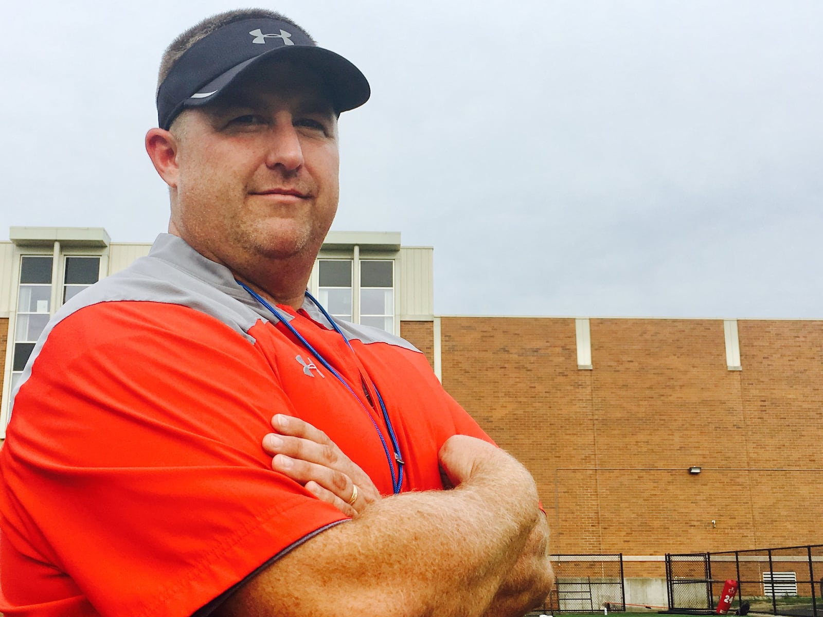 Dave Wirth is in his first season as Purcell Marian High School’s head football coach. RICK CASSANO/STAFF