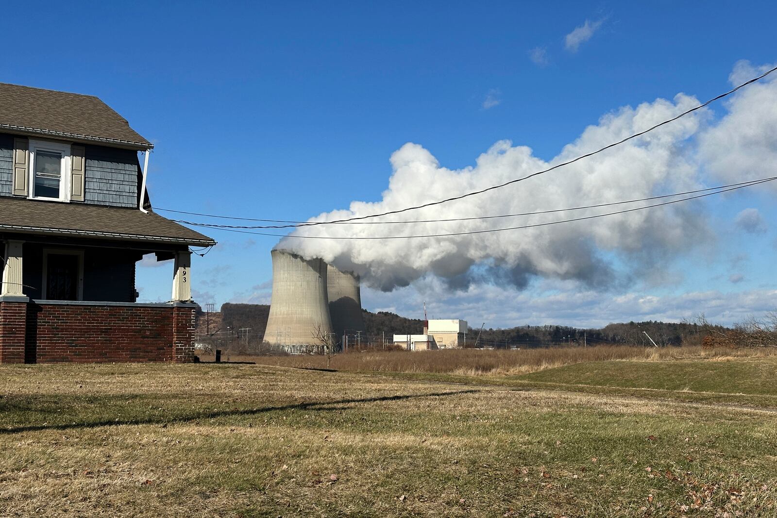 The Susquehanna nuclear power plant operates in Berwick, Pa., on Tuesday, Jan. 14, 2024. (AP Photo/Ted Shaffrey)