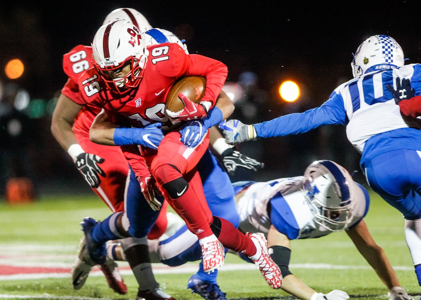 Fairfield beats Hamilton in first round of football playoffs