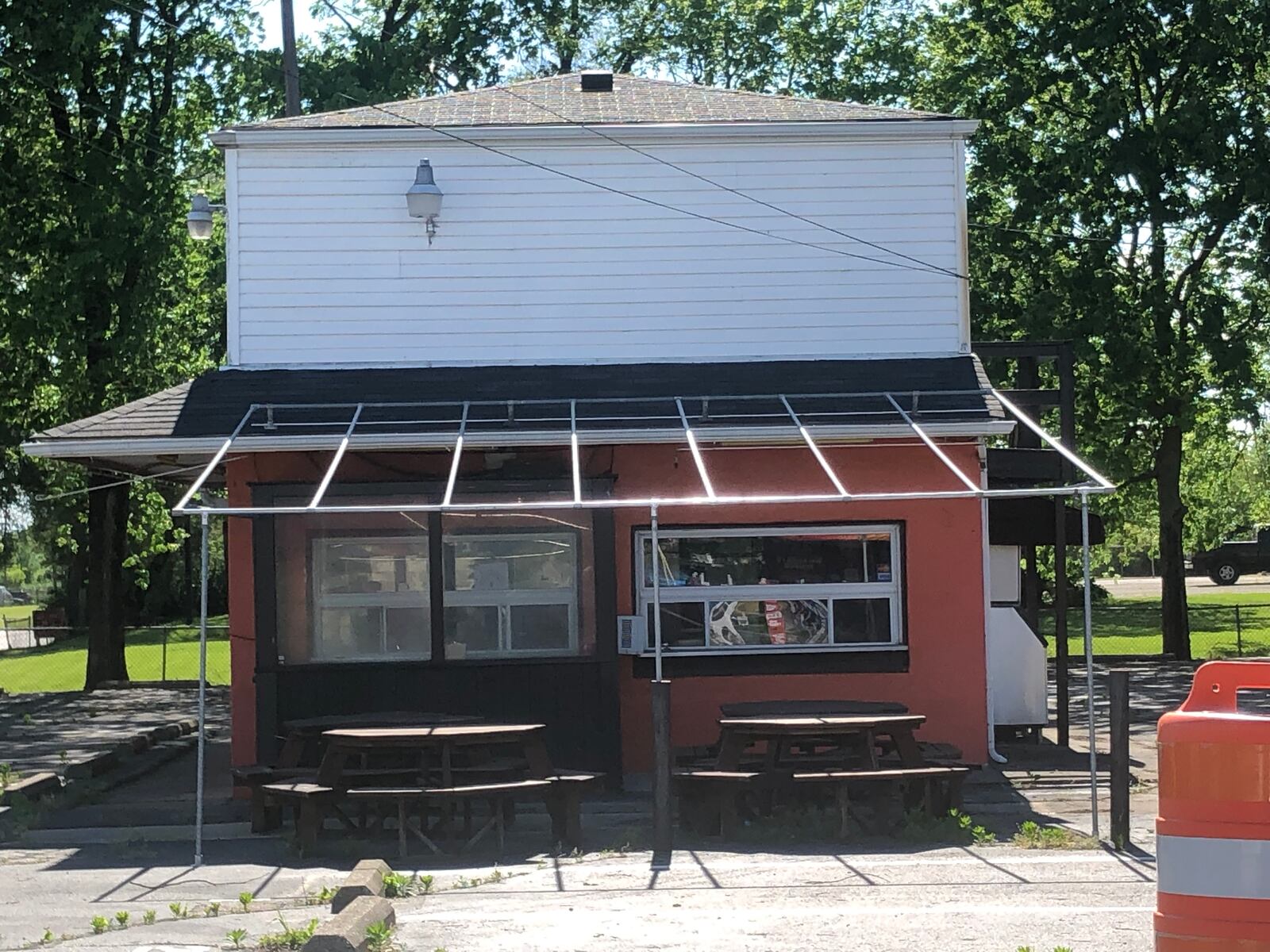 The J & E Rootbeer Stand, 6301 Germantown Road, has closed permanently, according to social media. RICK McCRABB/STAFF