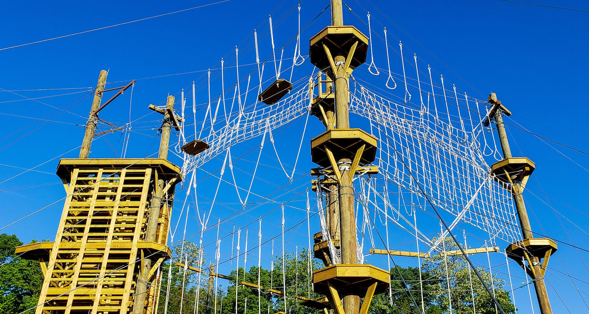 High ropes course now open at YMCA's Camp Campbell Gard in Butler County