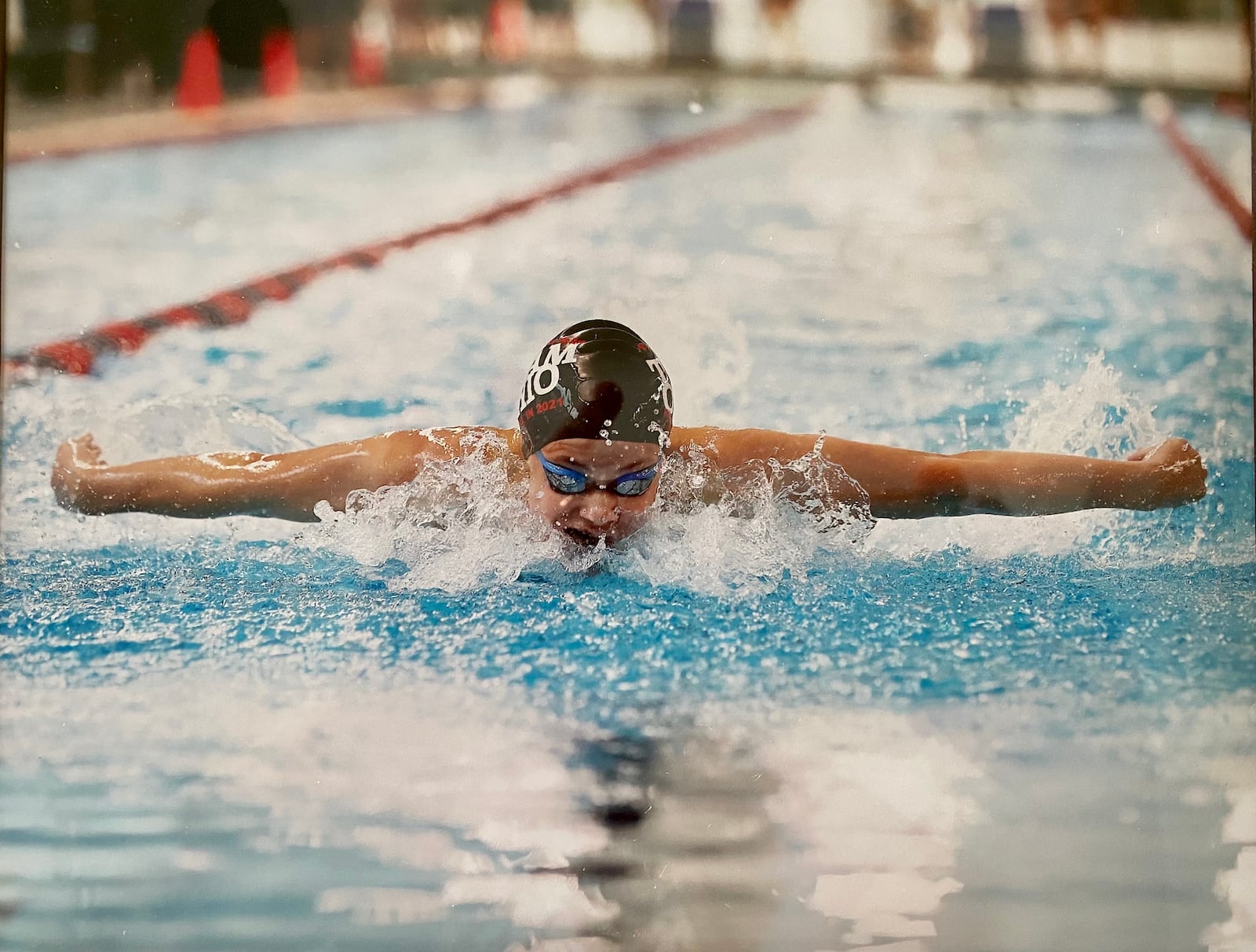 Cooper Burt, a 16-year-old student at Ross High School, wants to swim in college and eventually make the Olympics.