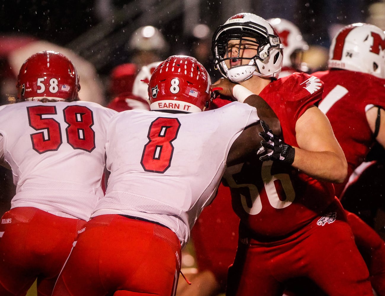 Fairfield vs Milford playoff football