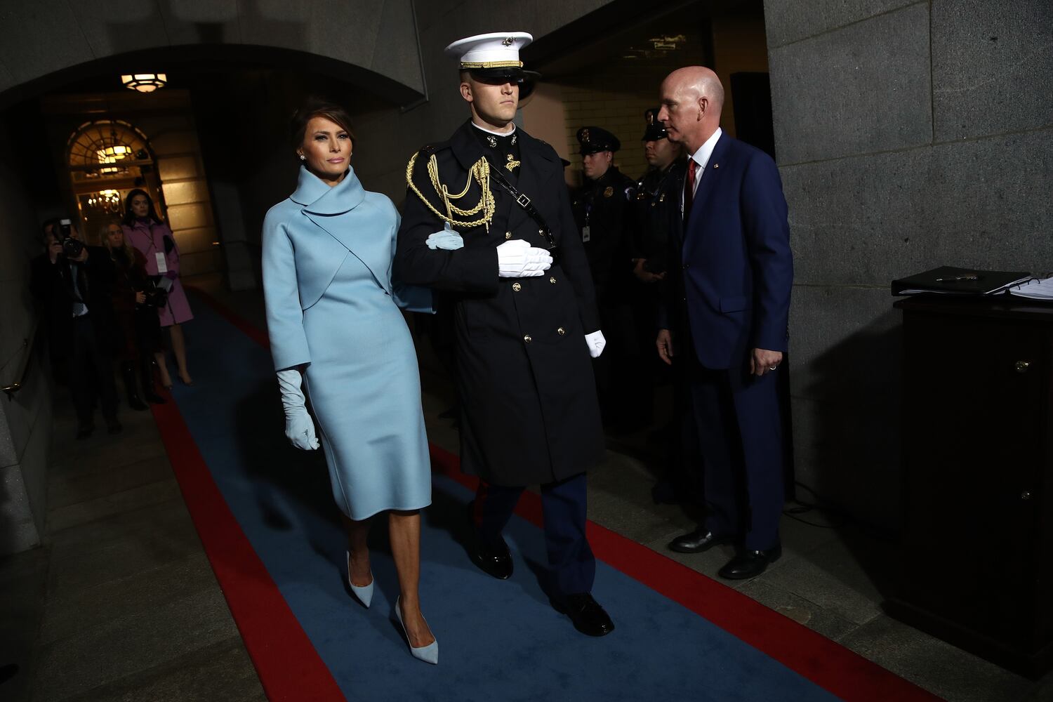 Melania Trump on inauguration weekend