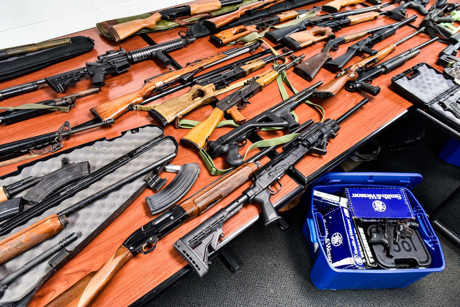 Over 100 Guns Seized in Butler County