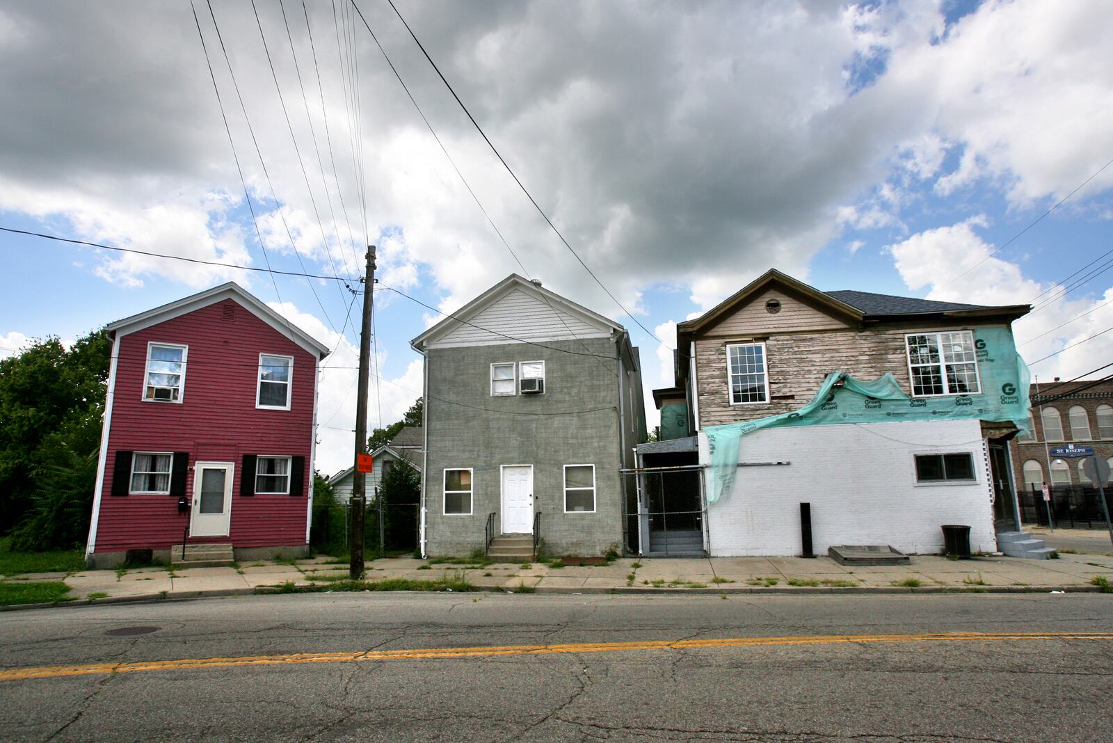 A multi-state police raid was conducted at a house in this area of S. Second St. in Hamilton on October, 16, 1933, but John Dillinger and his gang had already fled. 