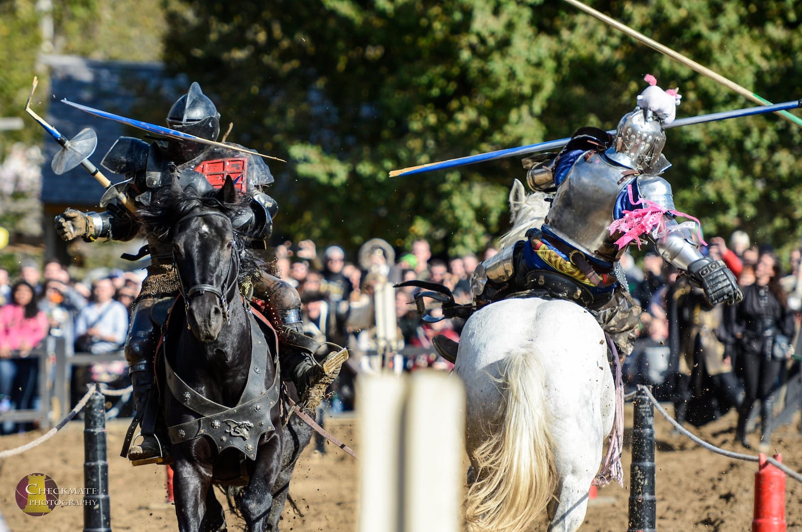 It wouldn’t be the Ohio Renaissance Festival without the jousting. 