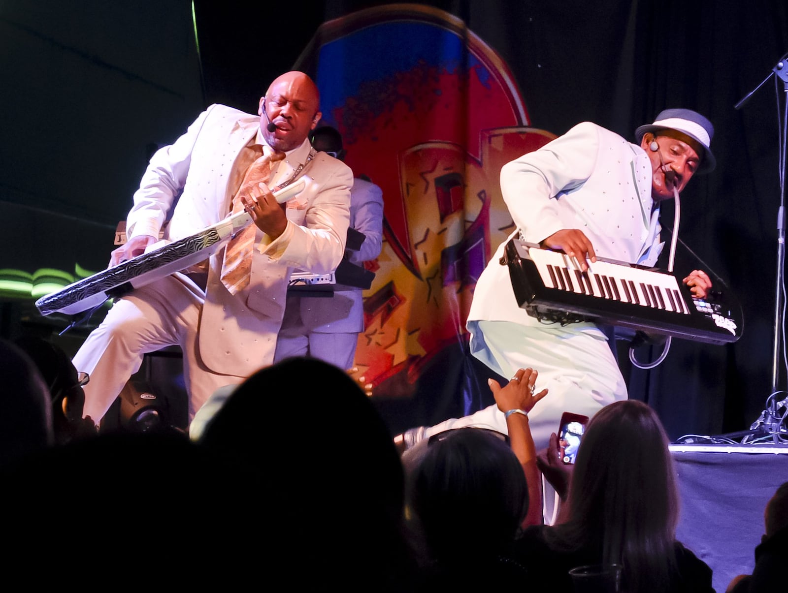 Funk legends ZAPP performed to a large crowd at the Broad Street End of Summer Bash Saturday, Aug. 22, 2015 in Middletown. NICK GRAHAM/STAFF