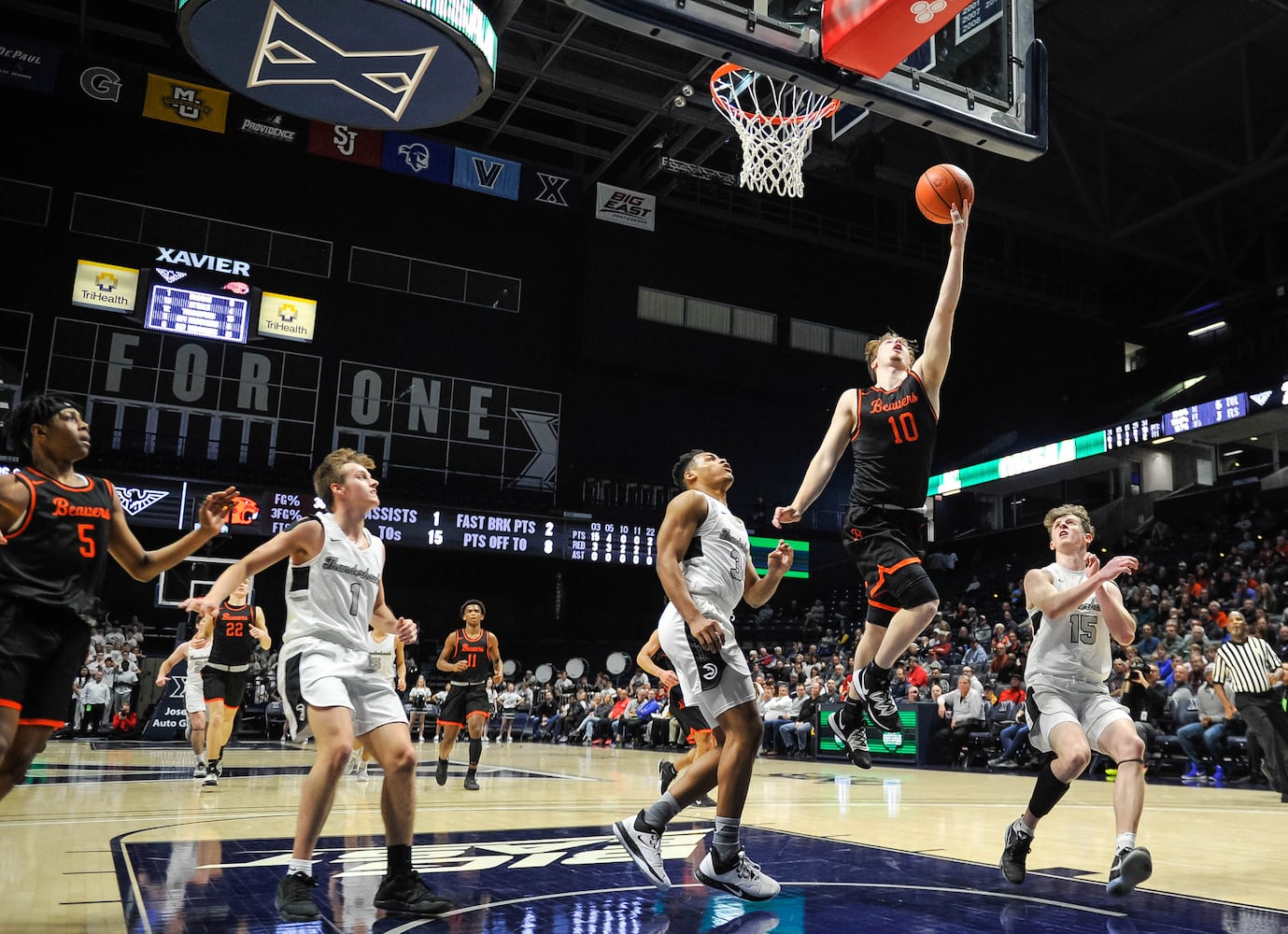 Lakota East beats Beavercreek in boys D1 district basketball final