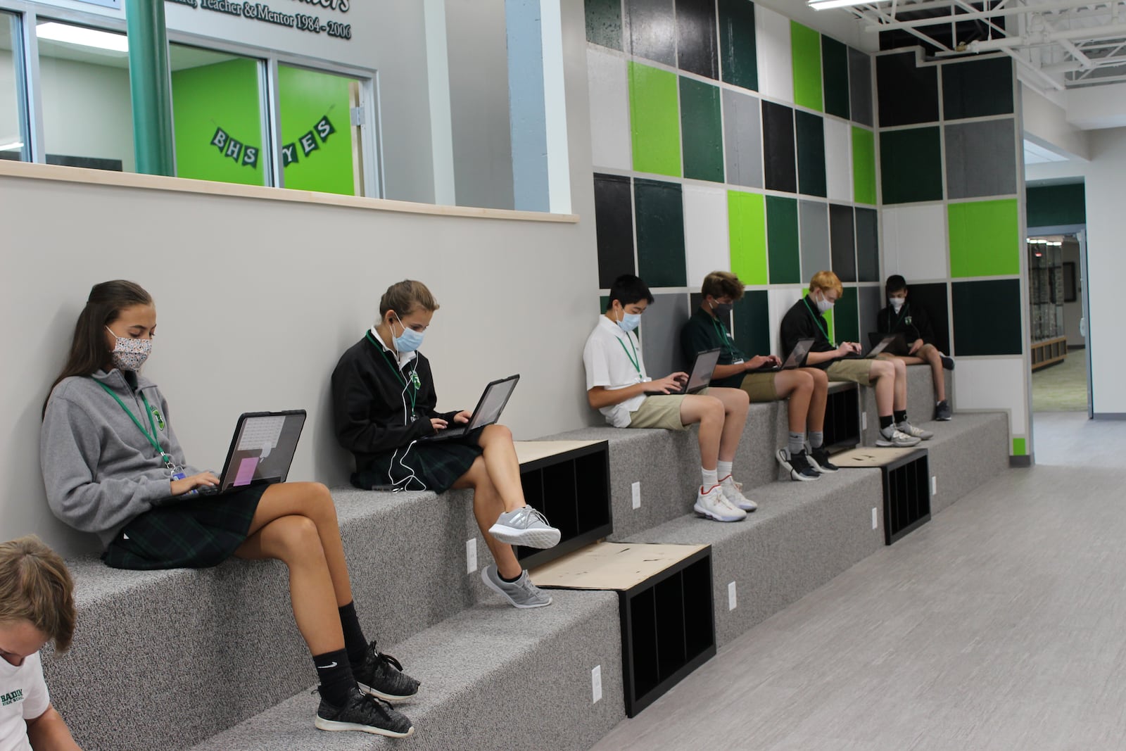 The recently unveiled $2 million expansion of Badin High School didn't take long to become popular with students, say school officials. The new Student Development Center is the first expansion of the Hamilton school's campus in 14 years. (Provided Photo\Journal-News)