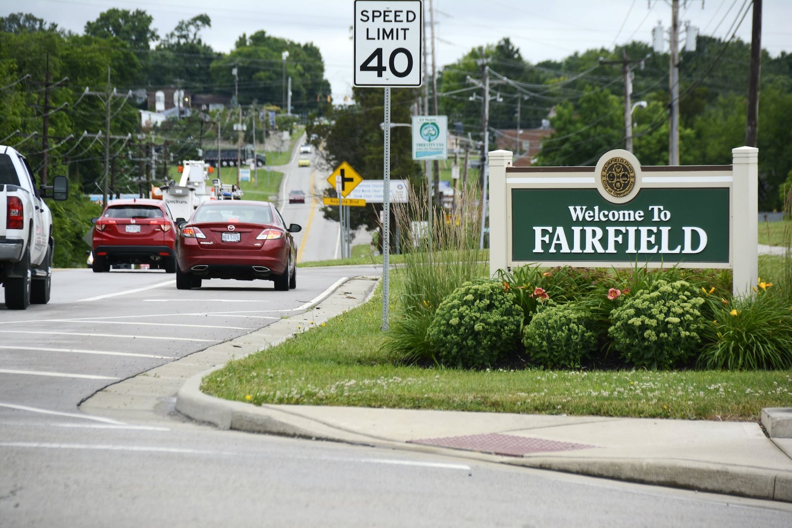 The city of Fairfield will have the intersection at Pleasant Avenue and John Gray Road upgraded, and two intersections on the southern end of Pleasant widened to help with traffic flow in one of the busier roadways in Fairfield. MICHAEL D. PITMAN/STAFF