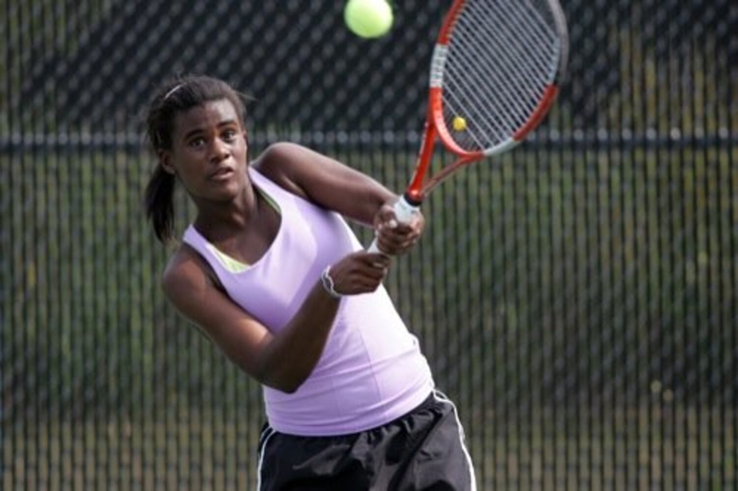 Lakota E. girls tennis practice