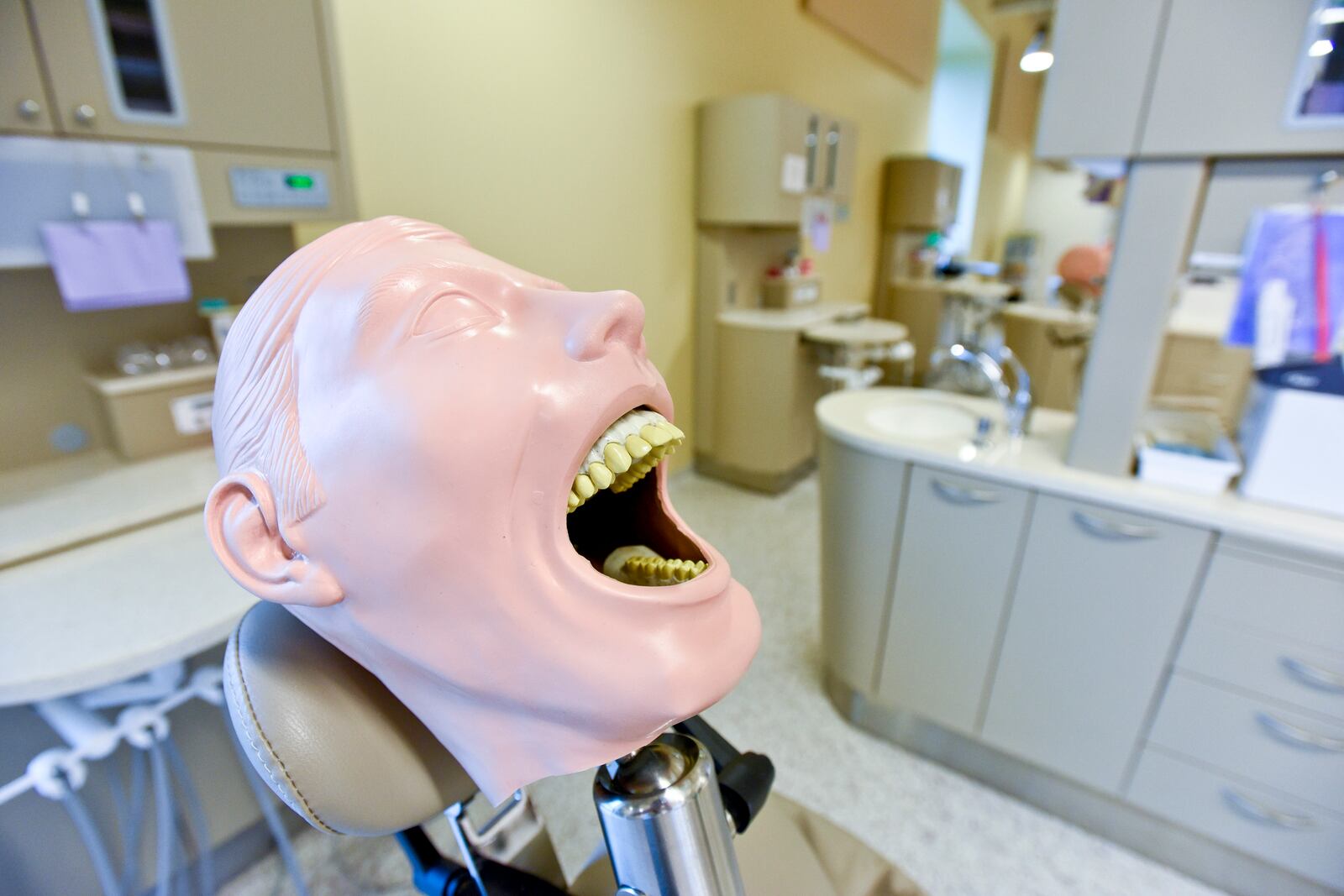 The dental laboratory at the Butler Tech Bioscience Center in West Chester Twp. 