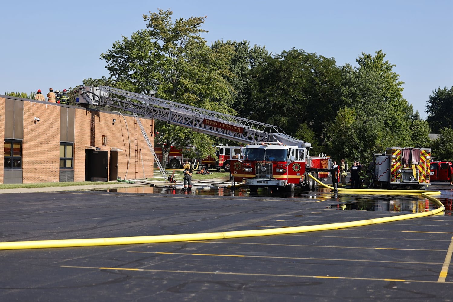 090423 Fire at Hopewell Jr High