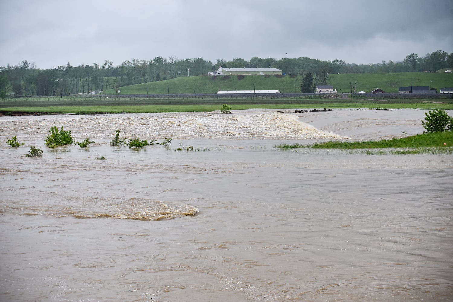 PHOTOS: Heavy rain causes flooding in Butler County