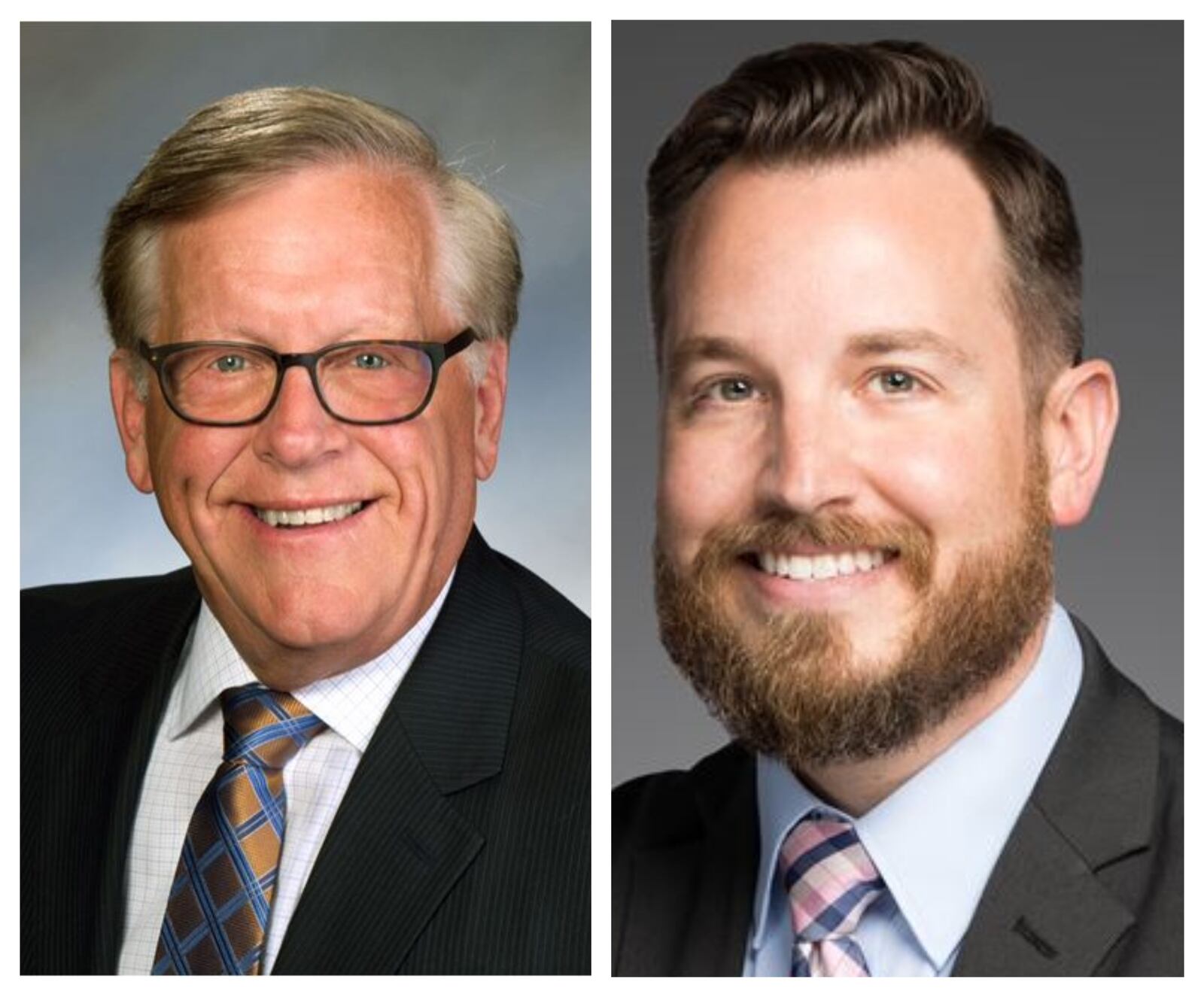 Hamilton City Council members Timothy Naab and Michael Ryan were leading in the race as they sought re-election. PROVIDED