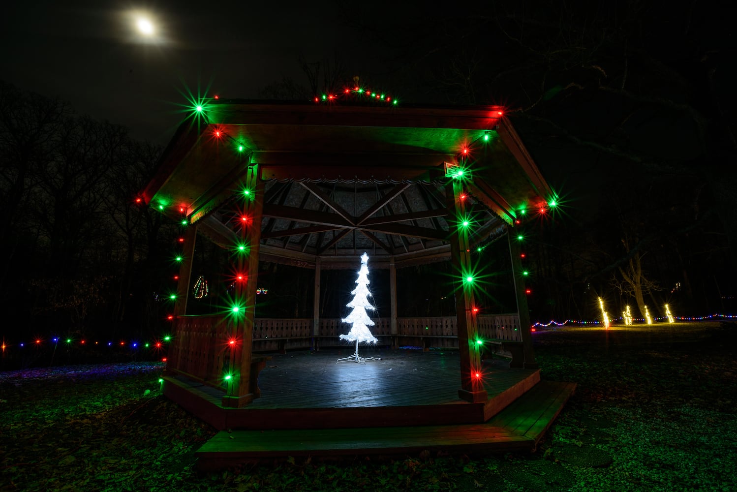 PHOTOS: Fort Saint Clair Whispering Christmas light display in Eaton